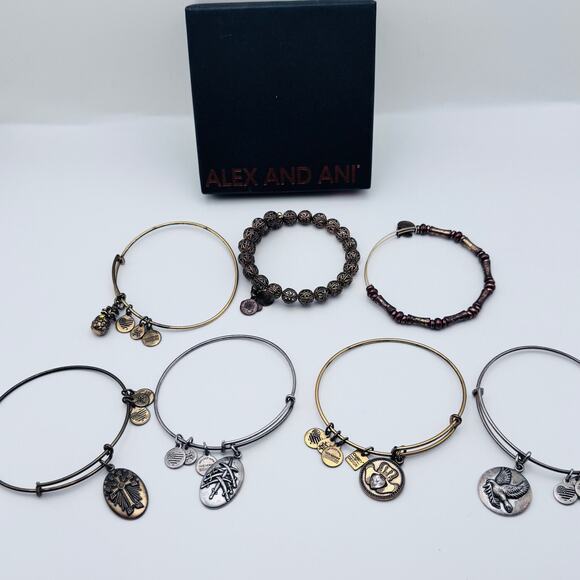 Alex and Ani Bracelet Lot (7 Bracelets) - Picture 1 of 6